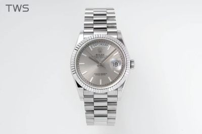 ROLEX Day-date Automatic Movement Stailess Steel 36mm Grey Watch